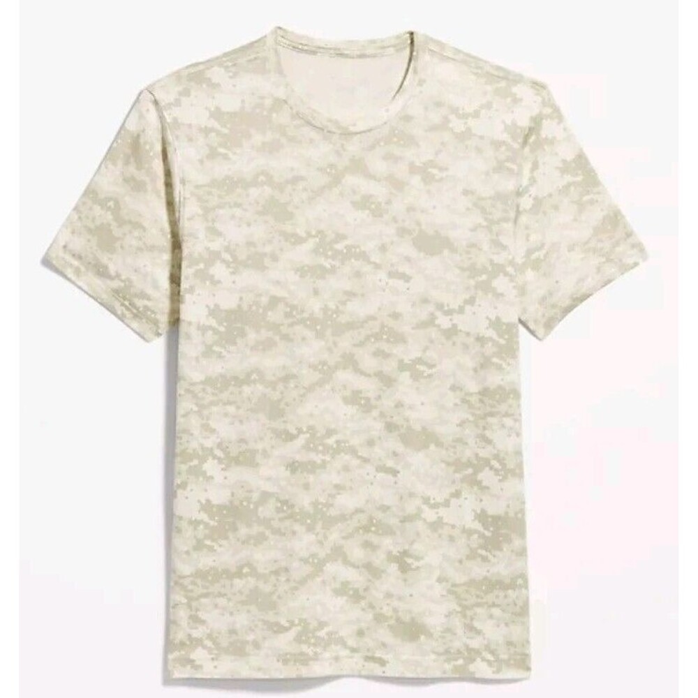 NWT Men's Old Navy Active Cloud 94 Soft Tee Size S Desert Storm Camo